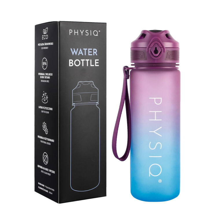 Physiq butelka, bidon z tritanu 650ml fioletowo-niebieska