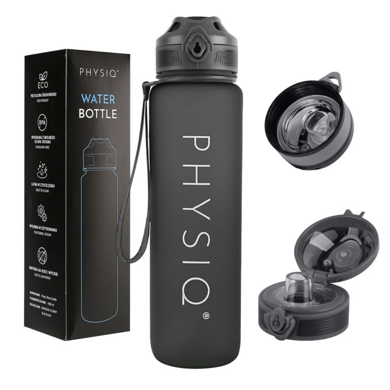 Physiq butelka, bidon z tritanu 650ml szara